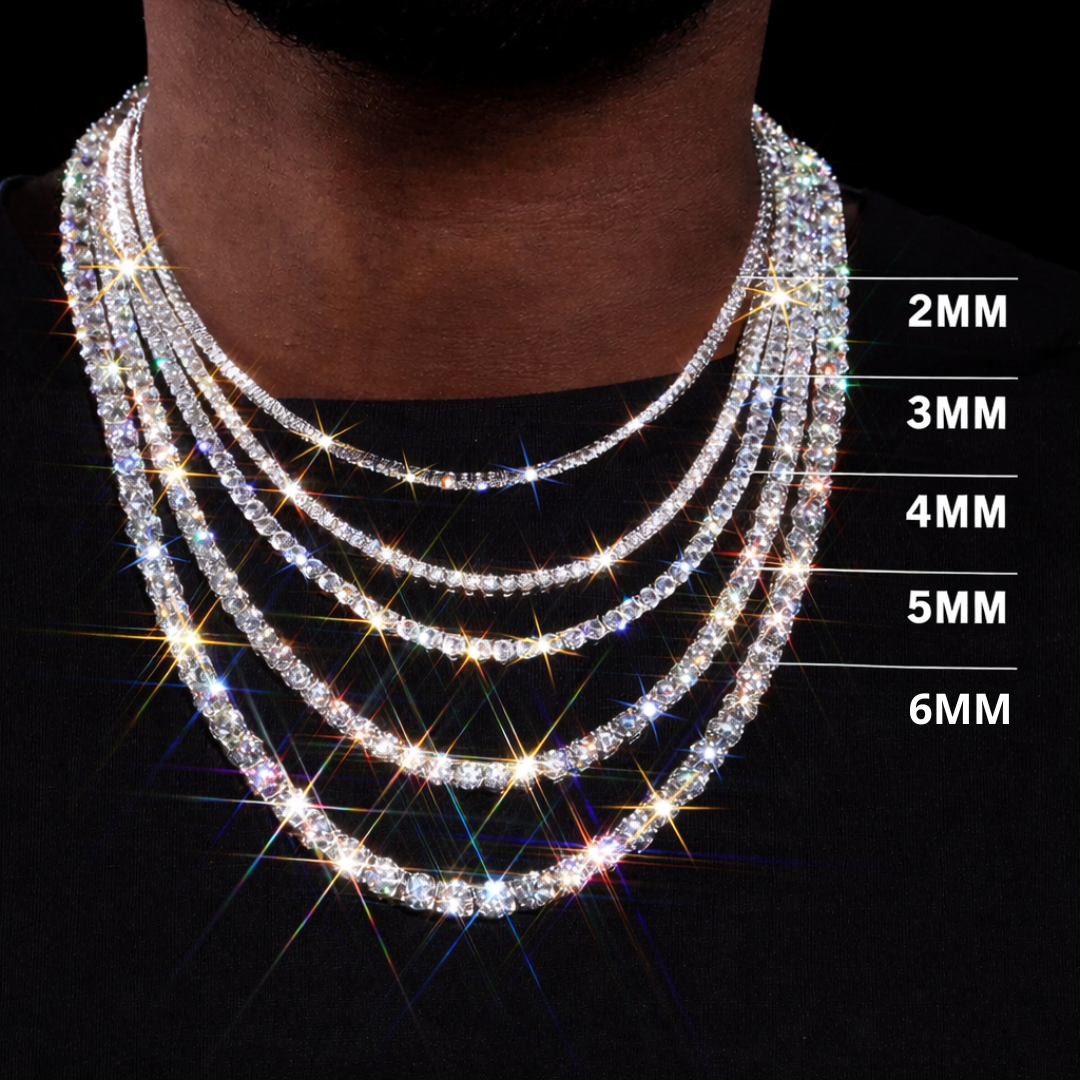 PURECUTS ICE VVS1 18K White Gold Tennis