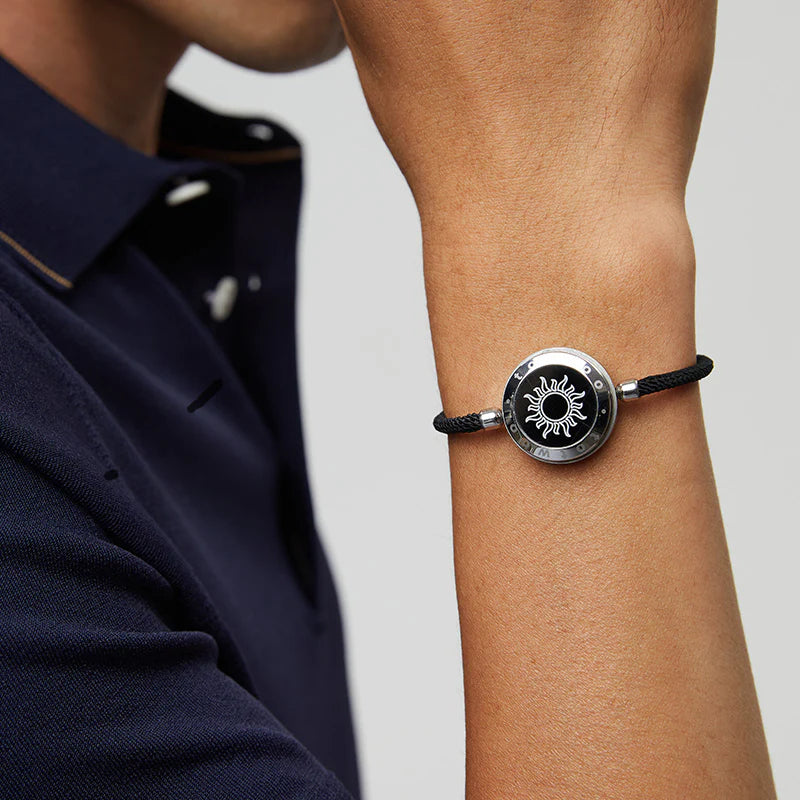 Milan Rope Black | Touch bracelet