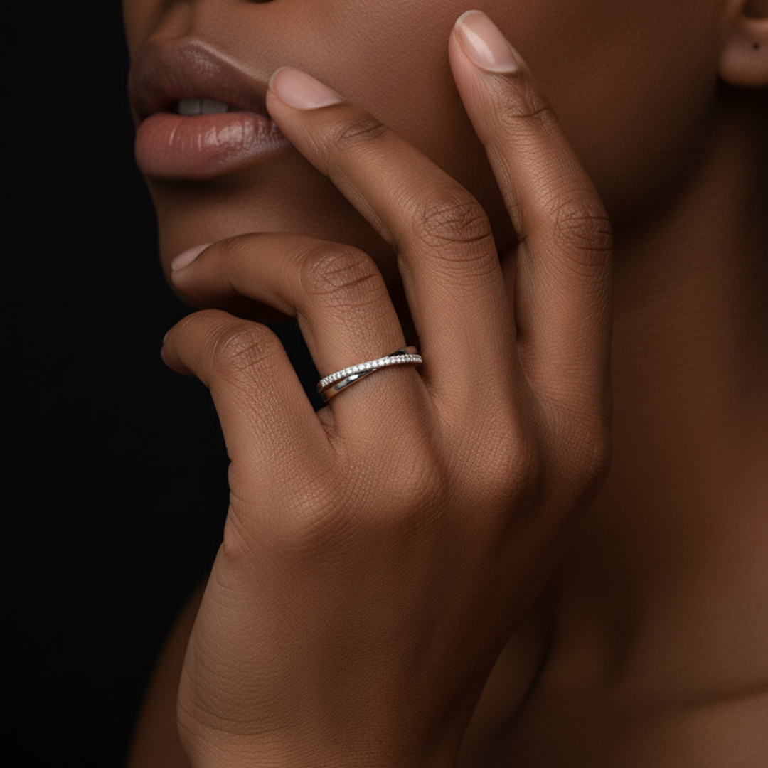 BRIDGE OF ICE VVS1 18K hvitt gull