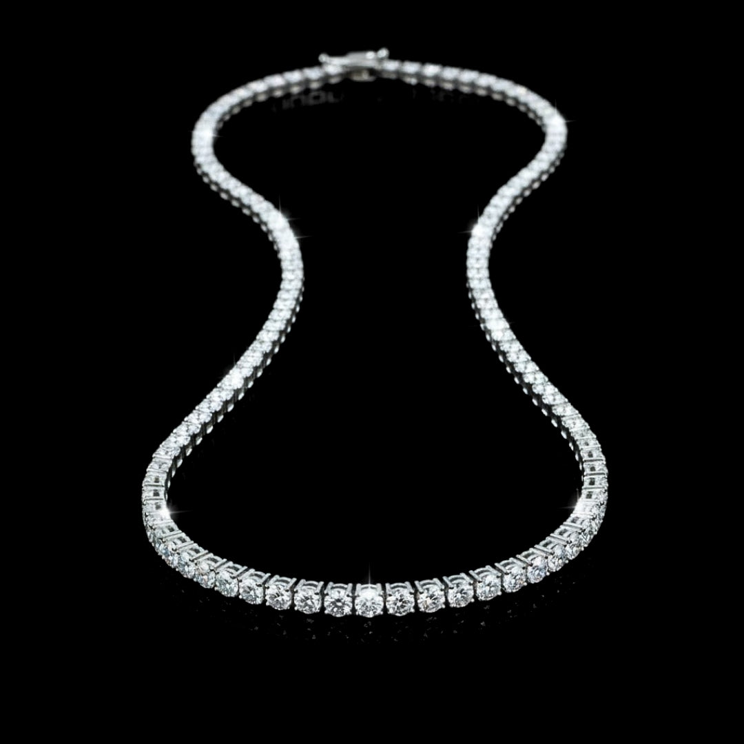 CLARITYCUTS ICE VVS1 18K White Gold Tennis