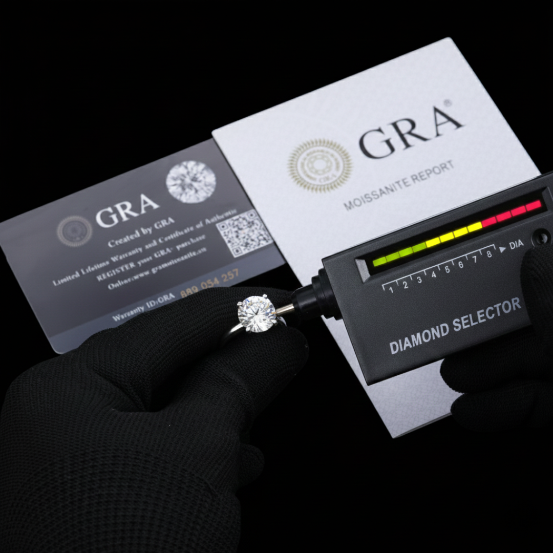 CROWN OF ICE VVS1 White Gold Ring