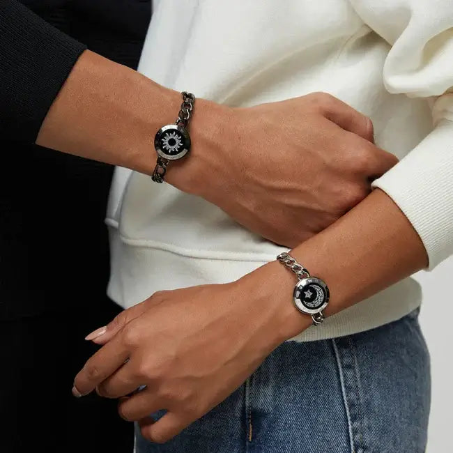 Figarokedja Svart & Silver | Toucharmband