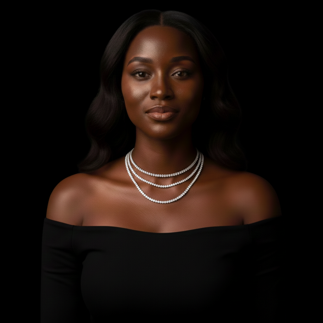 CLARITYCUTS ICE VVS1 18K White Gold Tennis