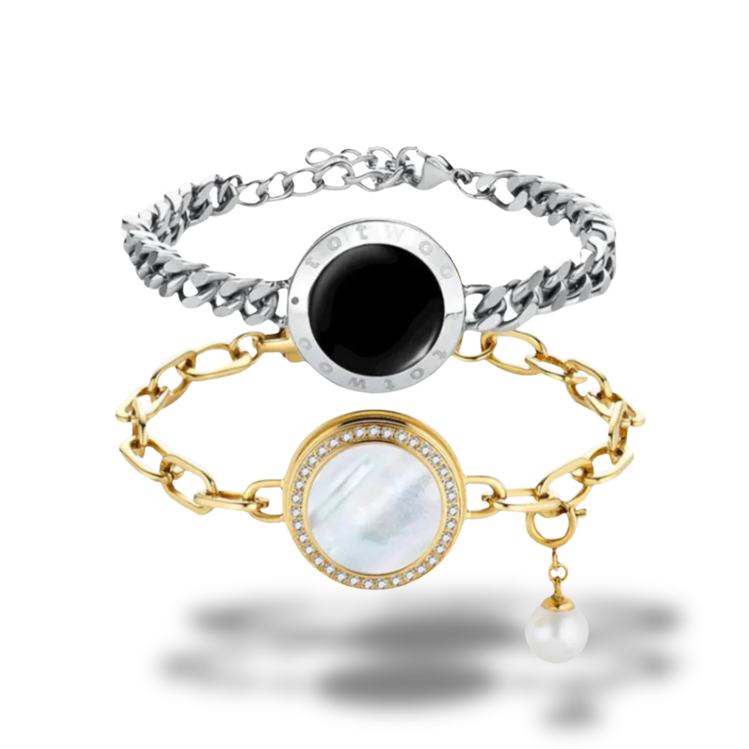 Soulmate 2.0 Silver & Guld | Toucharmband