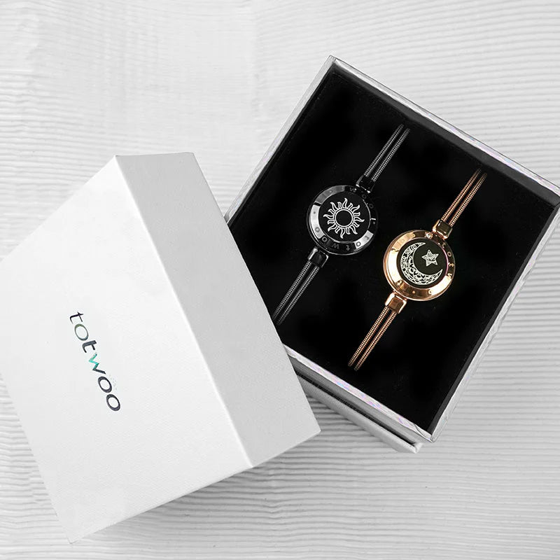 Snake Chain svart & roségull | Touch-armbånd