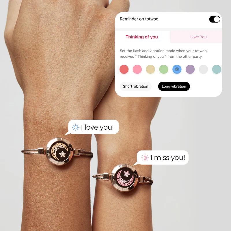 Snake Chain Roségull | Touch-armbånd