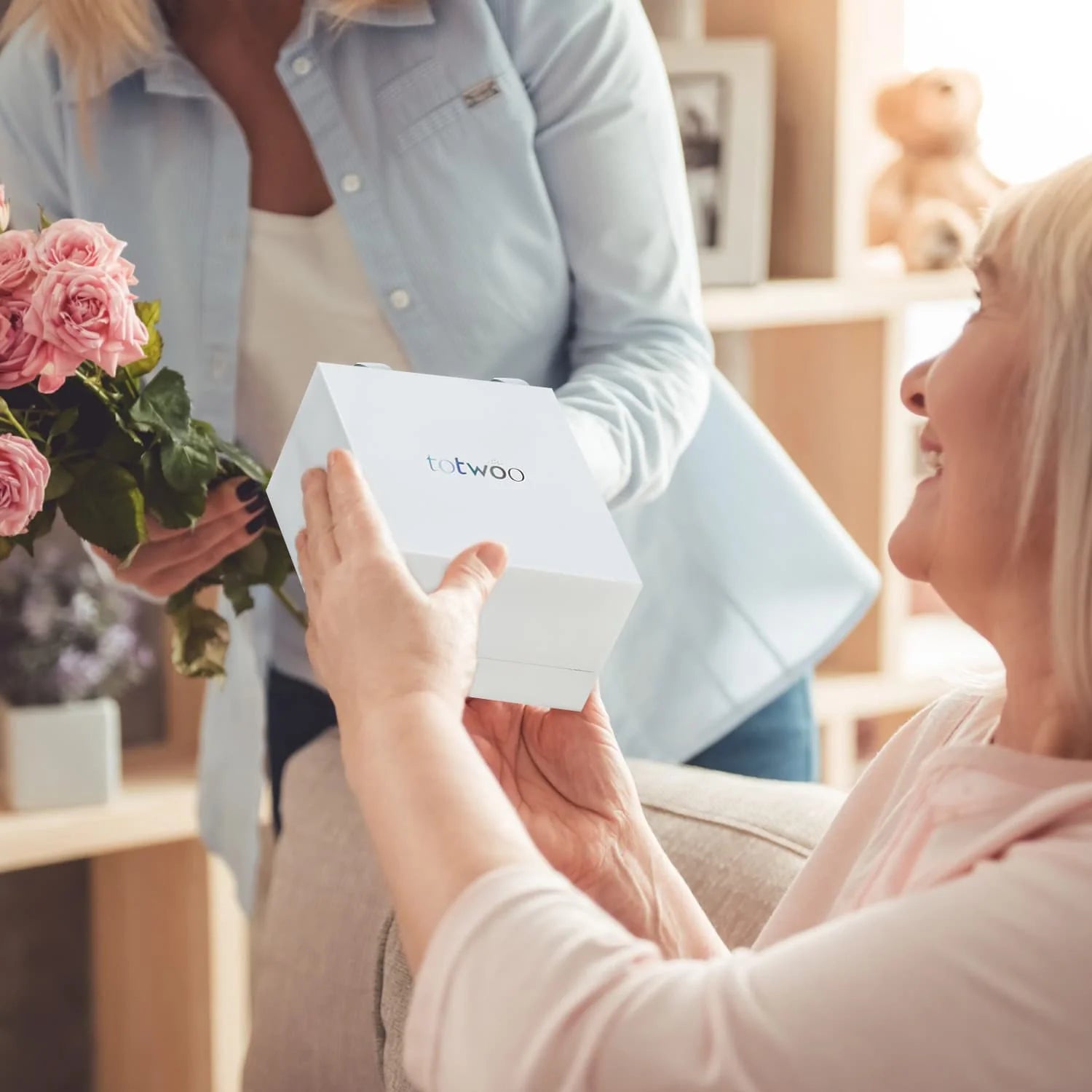 Snake chain Black & Rose Gold | Touch Bracelet