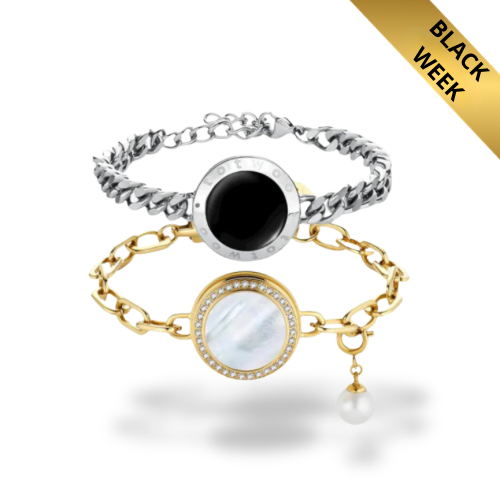 Soulmate 2.0 Sølv & Gull | Touch-armbånd