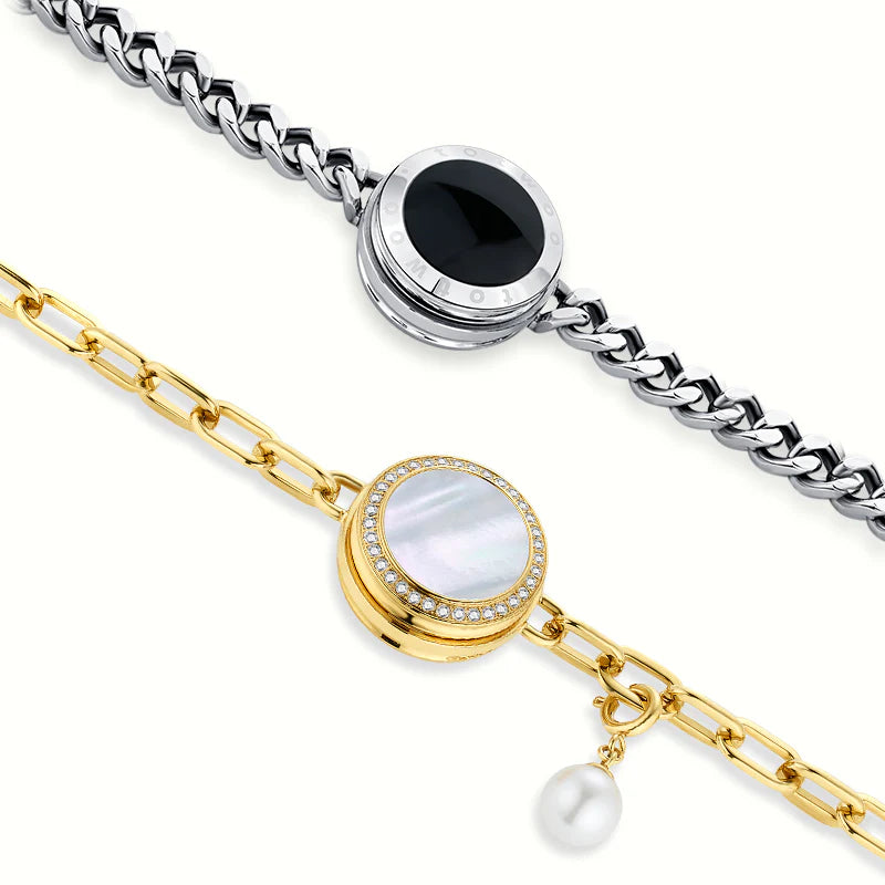 Soulmate 2.0 Silver & Guld | Toucharmband